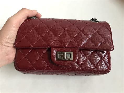 chanel reissue red mini